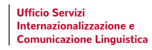Ufficio Servizi Internazionalizzazione e Comunicazione Linguistica Logo